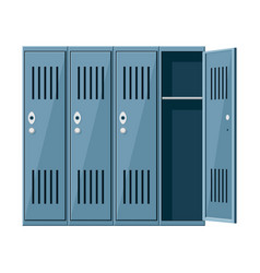 Metal Cabinets Locker Or School Changing Room