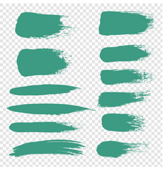 Mint Blot Set With Transparent Background