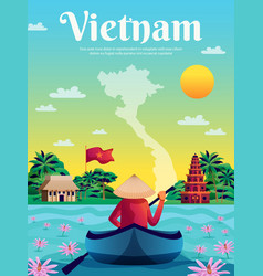 Vietnam Colored Poster