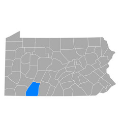 Map Somerset In Pennsylvania