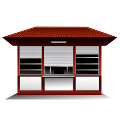 Retail Front Corner Shop Building