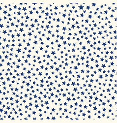 All Over Pattern With Ditsy Tiny Little Navy Stars