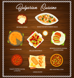 Bulgarian Food Menu Bulgaria Restaurant Cuisine