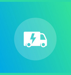 Electric Van Icon