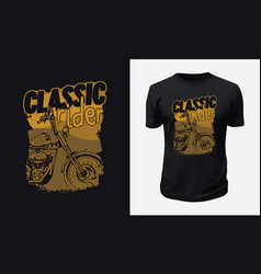 Motorcycle And Racing T Shirt Design Graphic