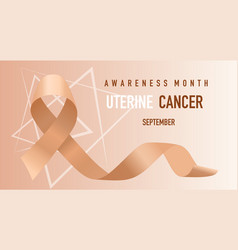 Uterine Cancer Awareness Month In September