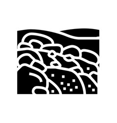 Rapids River Glyph Icon