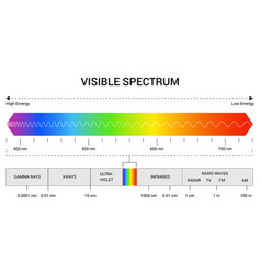 Spectrum Wavelength Visible Color Range