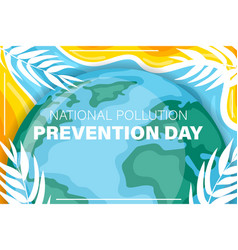 National Pollution Prevention Day Design Banner