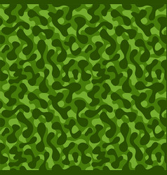 Army Green Camouflage Seamless Pattern Art