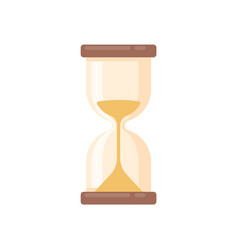 Hourglass Is Running Out Of Time End Of Deadline