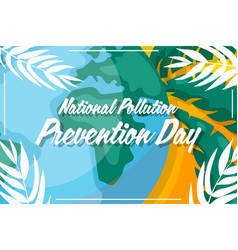 National Pollution Prevention Day Design Banner