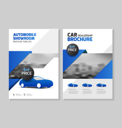 Car Dealership Brochure Automobile Showroom