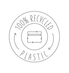 Recycled Cosmetic Plastic Bottle - Eco Packaging