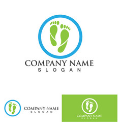 Foot Logo Template Icon