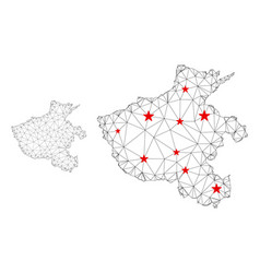 Polygonal 2d Mesh Henan Province Map