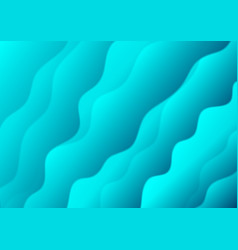 Abstract Blue Wavy Background