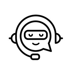 Chatbot Conversation Support Icon