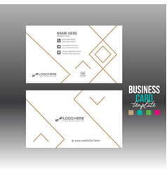 Business Card For Corporate And Any Use