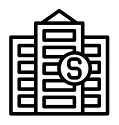 Budget Construction Icon Outline Money