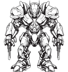 Cyber Samurai Revolution Mech Warrior Icon Macha