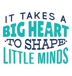 Shape Little Minds Lettering Design