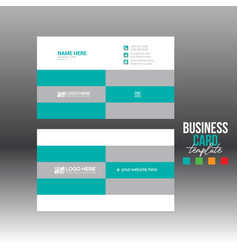 Business Card For Corporate And Any Use