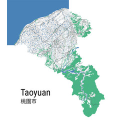 Taoyuan Map Detailed Map Of City