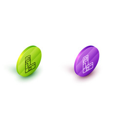 Isometric Line Shaving Gel Foam Icon Isolated