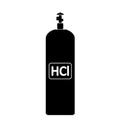 Hydrogen Chloride Gas Cylinde Icon