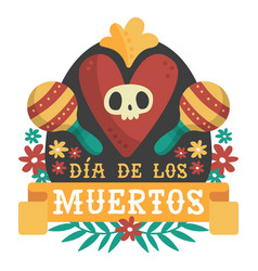 Day Of The Dead Maracas Logo