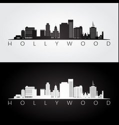 Hollywood California Skyline And Landmarks