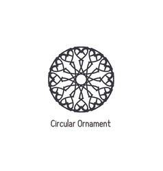 Geometric Circular Linear Emblem