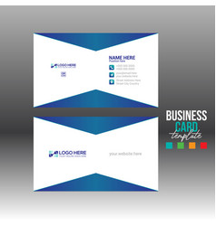 Business Card For Corporate And Any Use