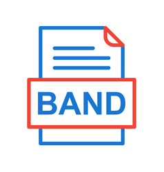 Band File Document Icon