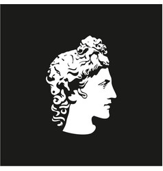 Greek God Apollo Logo Ancient God Sculpture