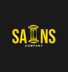 Abstract Business Logo Sains Concept