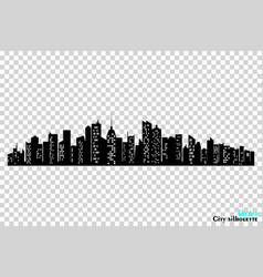 Neighborhood with homes Royalty Free Vector Image