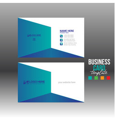 Business Card For Corporate And Any Use