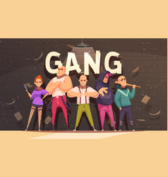 Flat Criminal Gang Composition