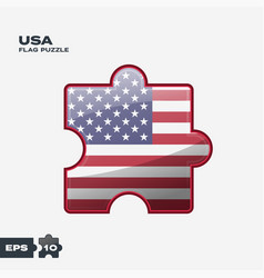 Usa Flag Puzzle