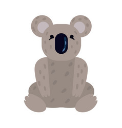 Flat Australian Koala