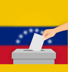 Venezuela Election Banner Background