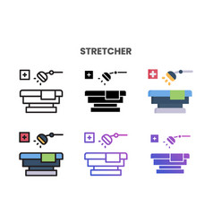 Surgery Icons Set With Different Styles