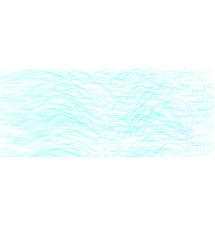 Light Blue Squiggle Lines Abstract Background