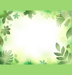 Leaves theme background 5 Royalty Free Vector Image