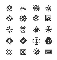 Indian arrows for hipster decor Royalty Free Vector Image