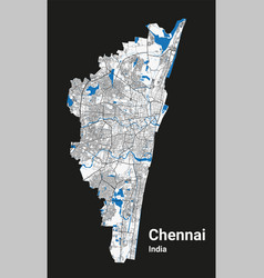 Chennai Map Detailed Map Of City