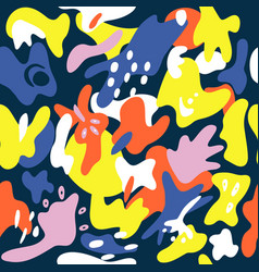 Hand Drawn Colorful Abstract Pattern Creative