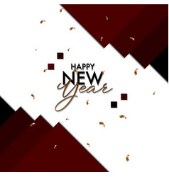 Silver Happy New Year Background